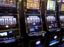 Slot Machines Inside A Casino