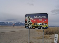 Nevada Sign On Highway