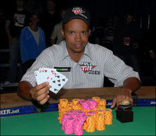 Phil Ivey During World Series Of Poker Tournament