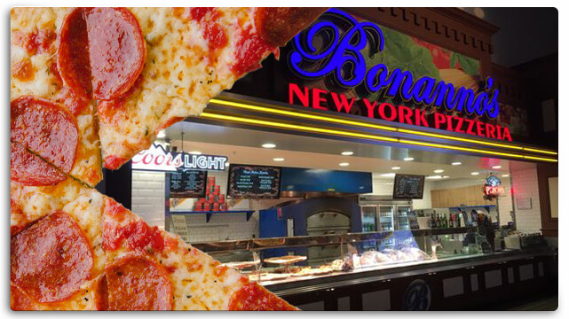 Bonanno's Pizza in Las Vegas Store Front, Pizza Photo