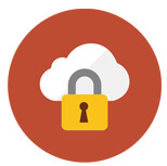 Security Lock with Cloud on Top