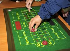 Roulette Table Inside Casino