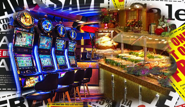Coupons - Las Vegas Buffet - Slot Machines at a Casino