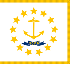 Flag Of Rhode Island