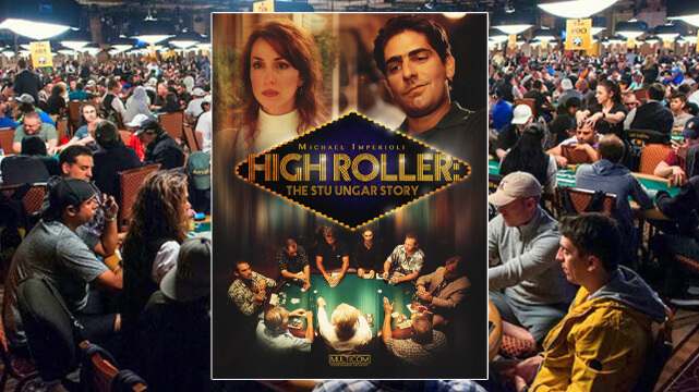 Crowd at WSOP tournament, High Roller The Stu Ungar Movie Poster