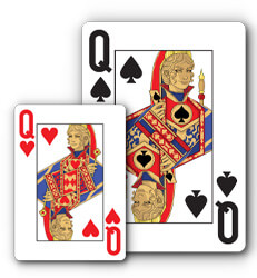 Queen of Hearts, Queen of Spades, Queen Queen Hand