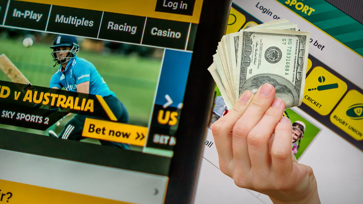 Sports Betting Websites, Hand Holding Money