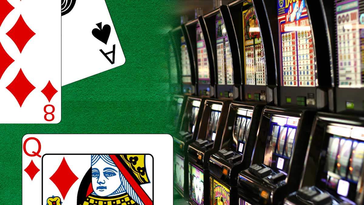 Ace of Spades, Eight Diamonds, Queen Diamonds Card, Slot Machines