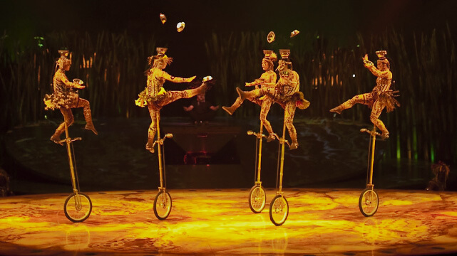 Cirque de Soleil Acrobat Show, Las Vegas