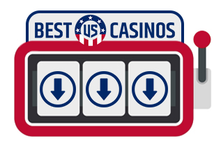Cartoon Slot Machine with BestUSCasinos.org Logo