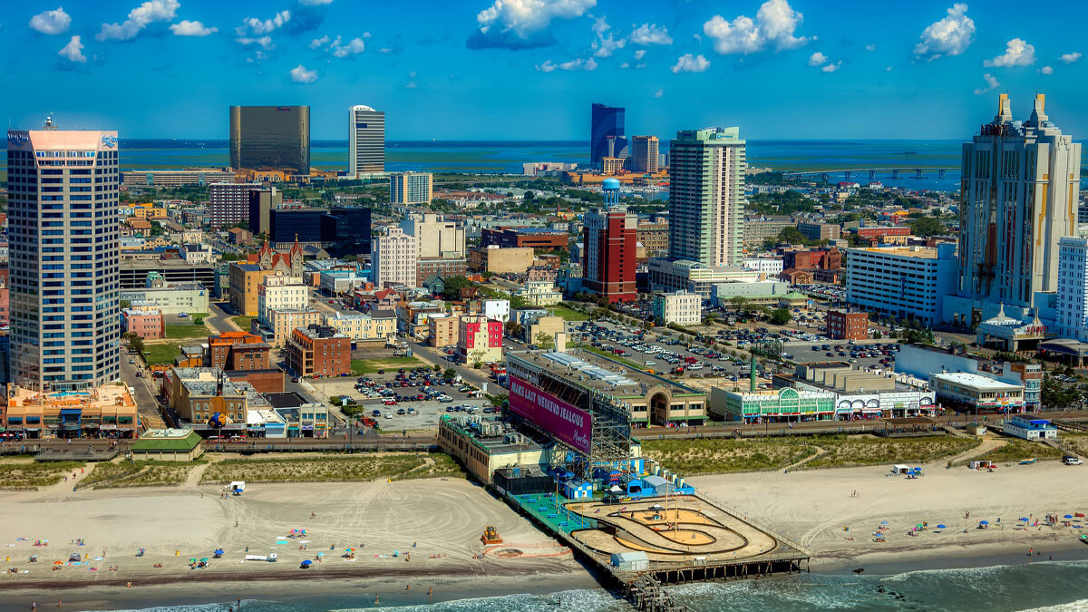 View of Atlantic City