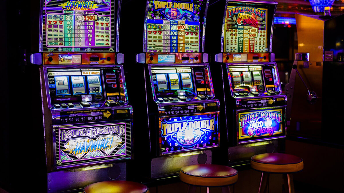 Three Casino Slot Machines