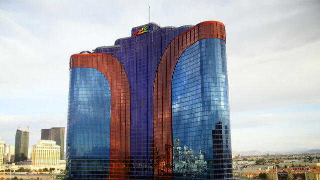 Outside the Rio Casino in Las Vegas