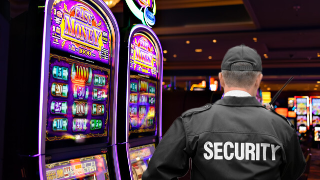 Casino Slot Machines, Security Guard