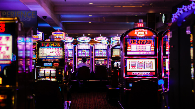 Casino Slot Machine Floor