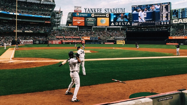 Yankee Stadium, New York Yankee Baseball Game