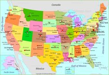 Map Of The US