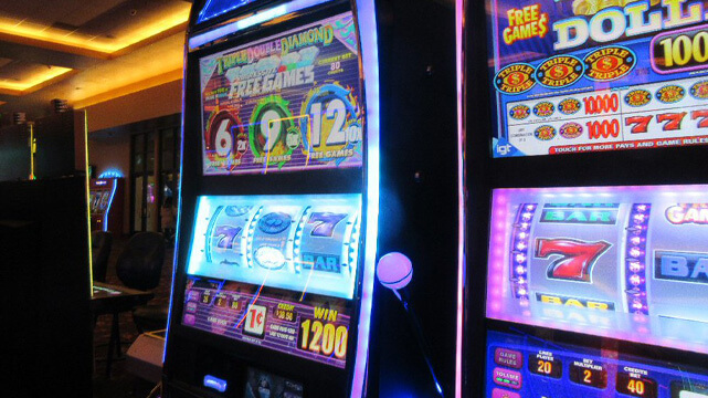 Two Casino Slot Machines