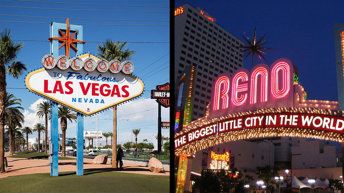 Las Vegas Sign and Reno
