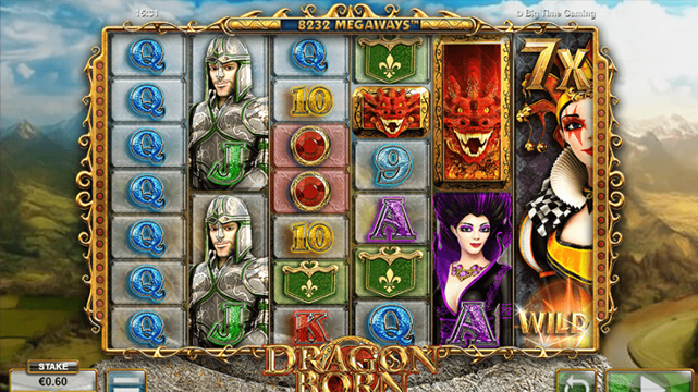 Screenshot of the Slot Game Dragon Born