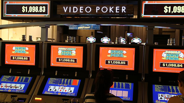 Video Poker machines on Casino Floor