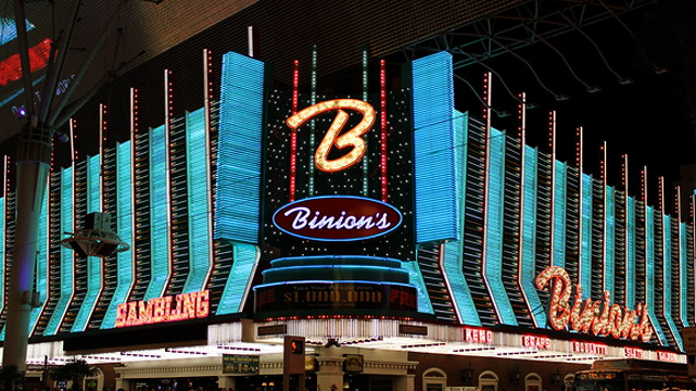Front of the Binion's Casino