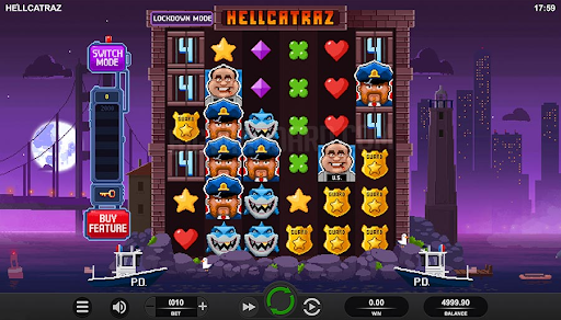 Hellcatraz Online Slot Machine