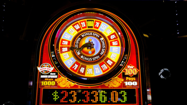 Slot Machine Bonus Wheel