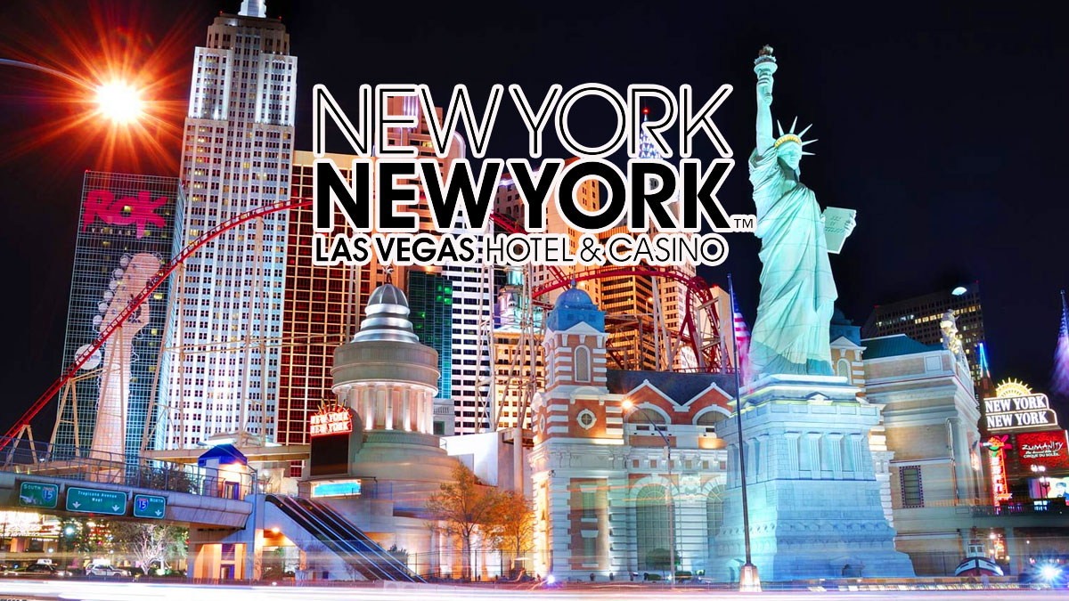 New York New York Las Vegas Logo and Exterior