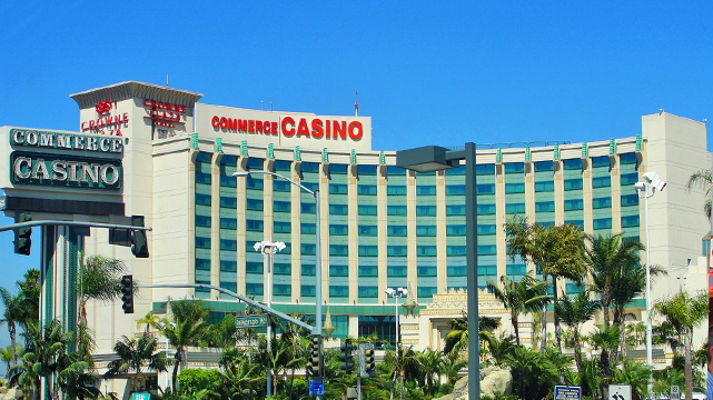 Commerce Casino Exterior