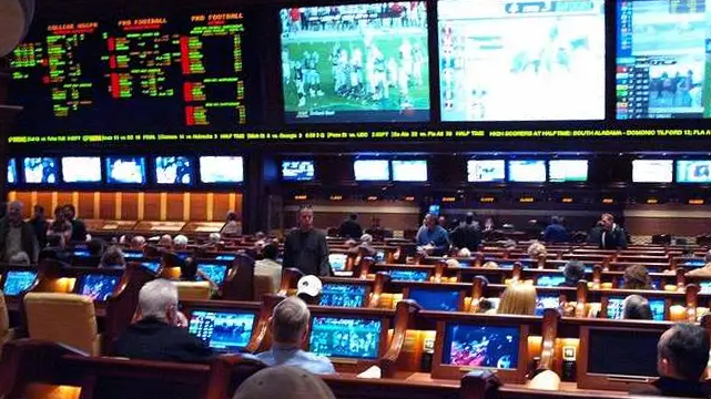 Image of a Busy Sportsbook