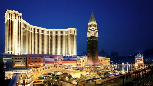 Exterior of the Venetian Macau Resort and Casino