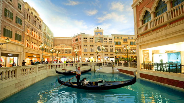 Gondola Rides at The Venetian Macau