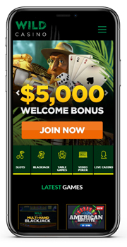 Wild Casino on iPhone
