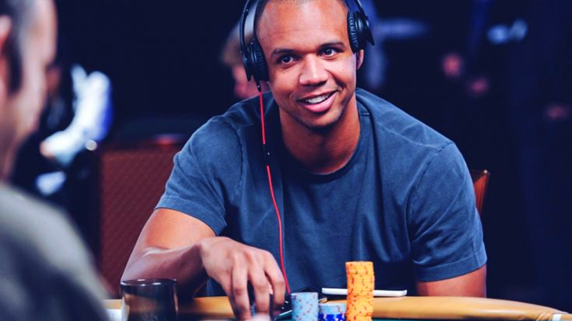 Poker Player Phil Ivey With Headphones On