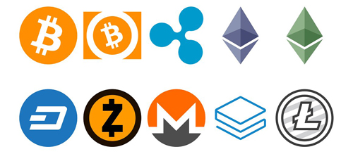 Different Banking Method Logos