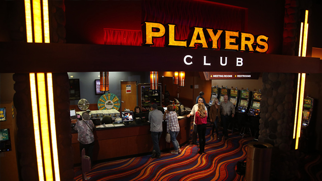 Casino Player's Club Desk