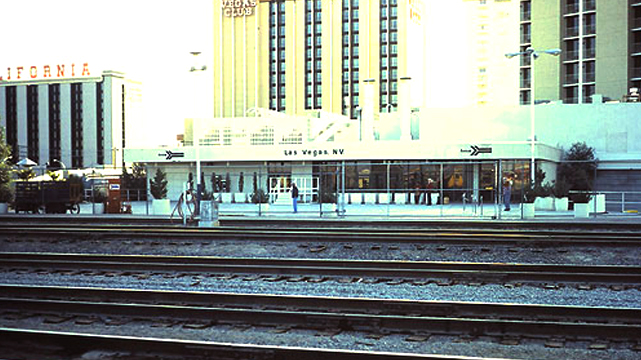 Vintage Photo of Union Plaza in Las Vegas