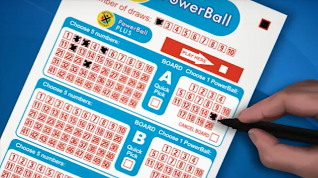 Powerball Plus Lottery Ticket