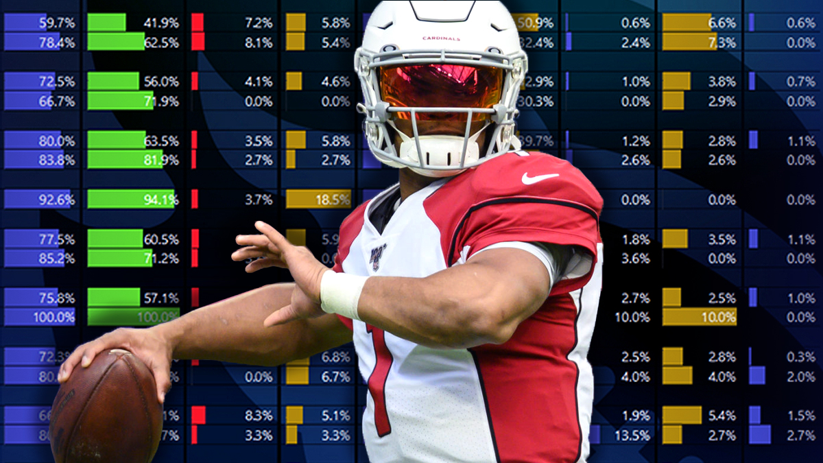 NFL Quarterback With a Football Stats Background
