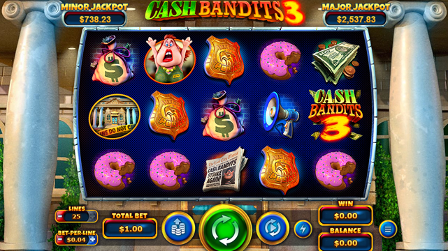 Cash Bandits 3 Online Slots Game