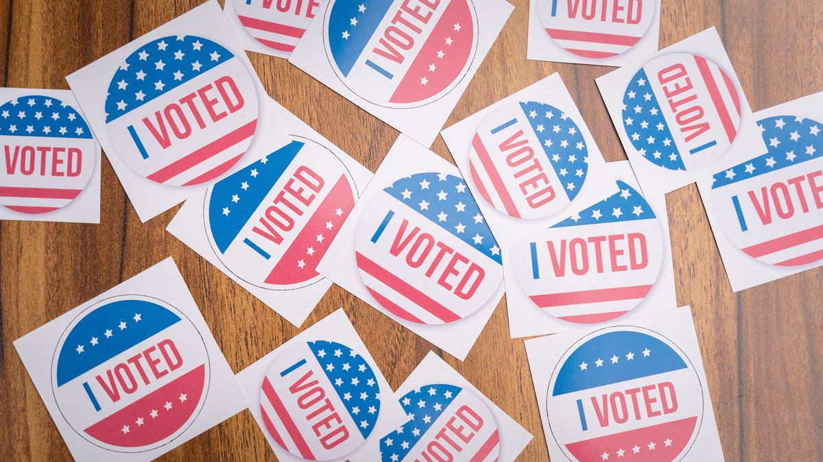 Election Vote Stickers