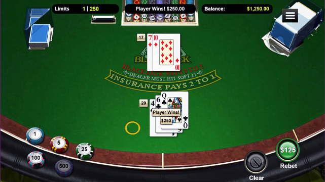 Online Casino Blackjack Game