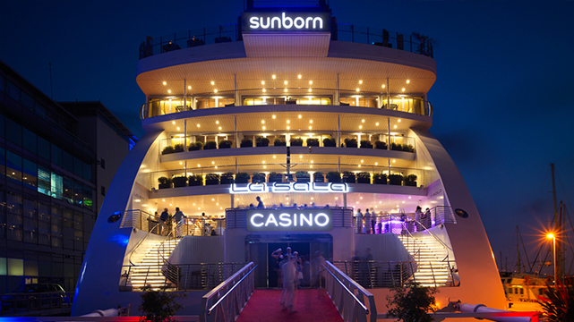 Sunborn Casino Cruise Ship Entrance