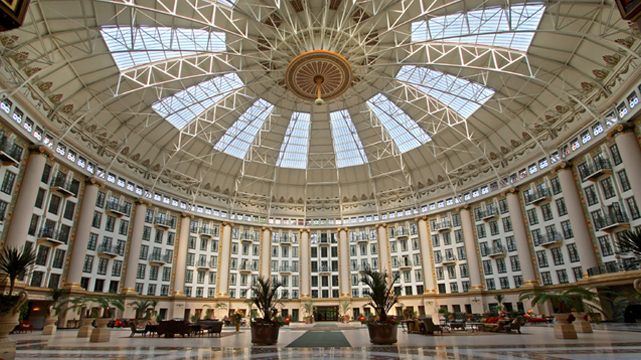French Lick Resort Dome Ceiling