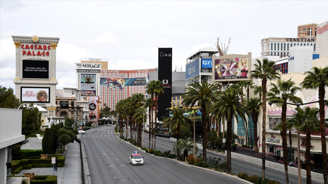 Empty Las Vegas Strip