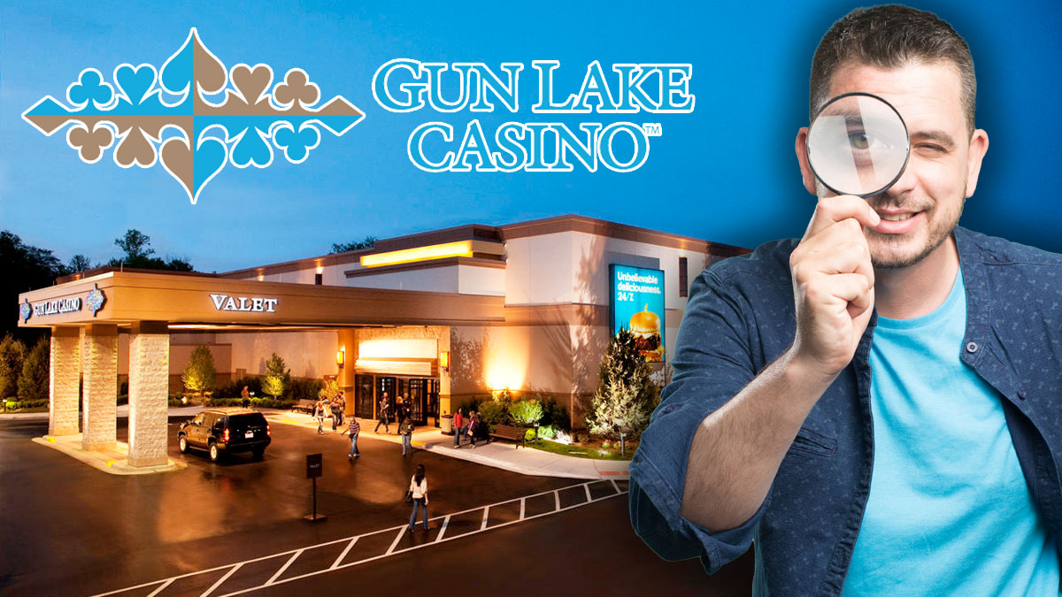Man With Spyglass and a Gun Lake Casino Image