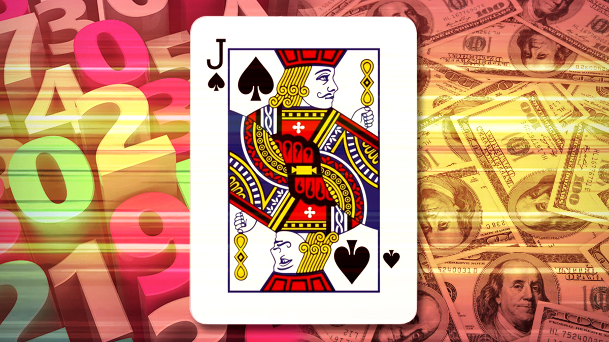 Jack of Spades With Numbers and Cash Images