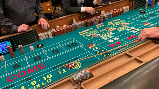 Indiana Casino Craps Table