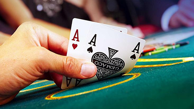 Texas Holdem Casino Game Pocket Aces
